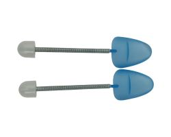 Schuhspanner blau/weiss