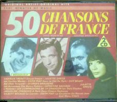 CD: 50 Chansons de France 2 CD's