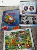 Disney Bücher Puzzle Memospiel Set Kinder