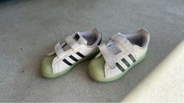 Adidas Superstar Velcro Trainers - Size EU 27