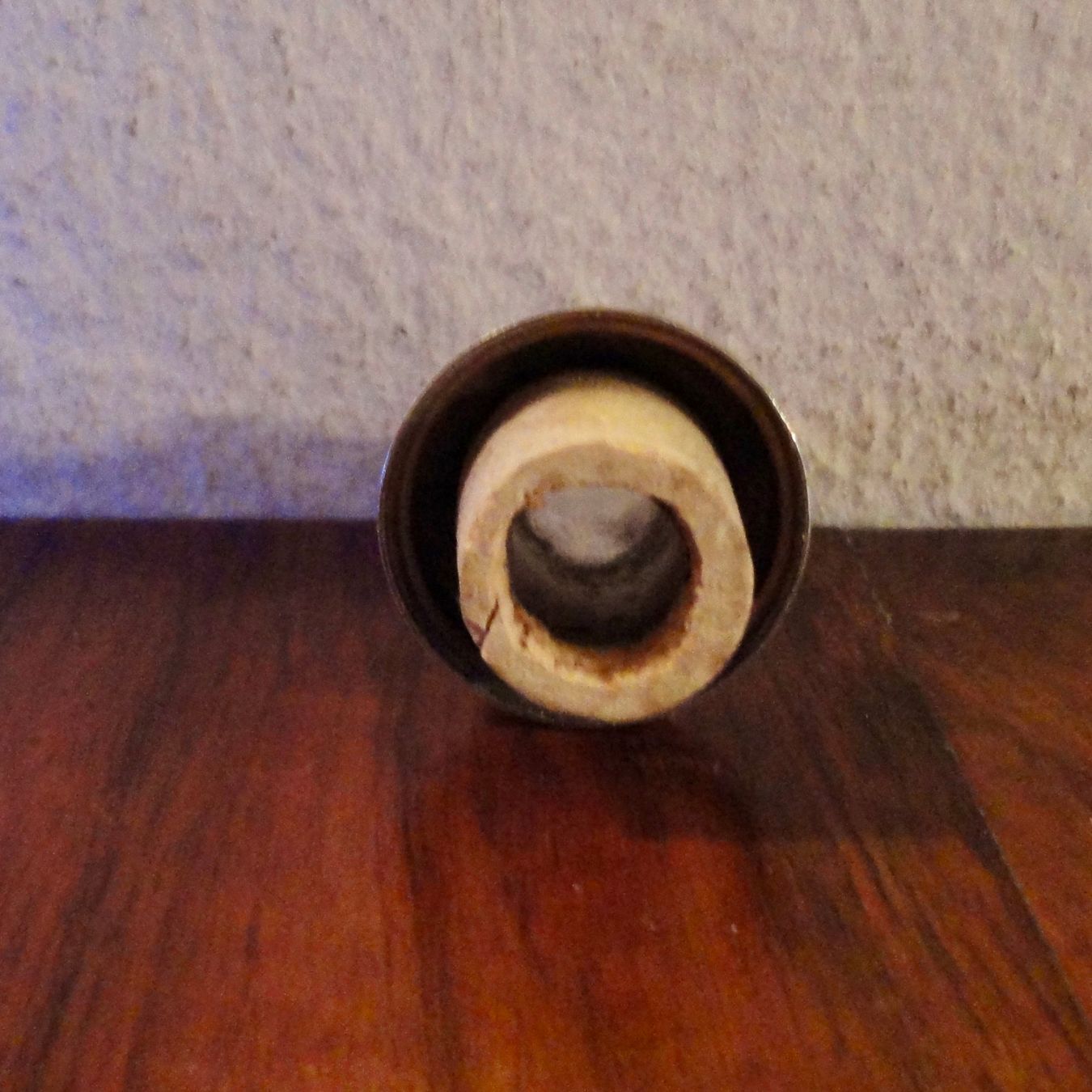 Apribottiglie & Tappi per chiusura: Weinausgiesser Silber Metall mit Korkzapfen. – Usato da wädenswil venduto da niki20 4