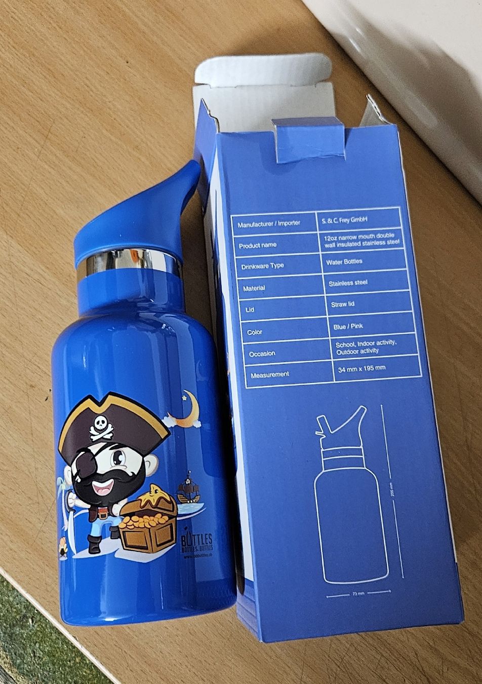 Borracce & Thermos: Kinder Thermo Trinkflasche – Nuovo e nell'imballaggio originale da Dachsen venduto da Topparts1
