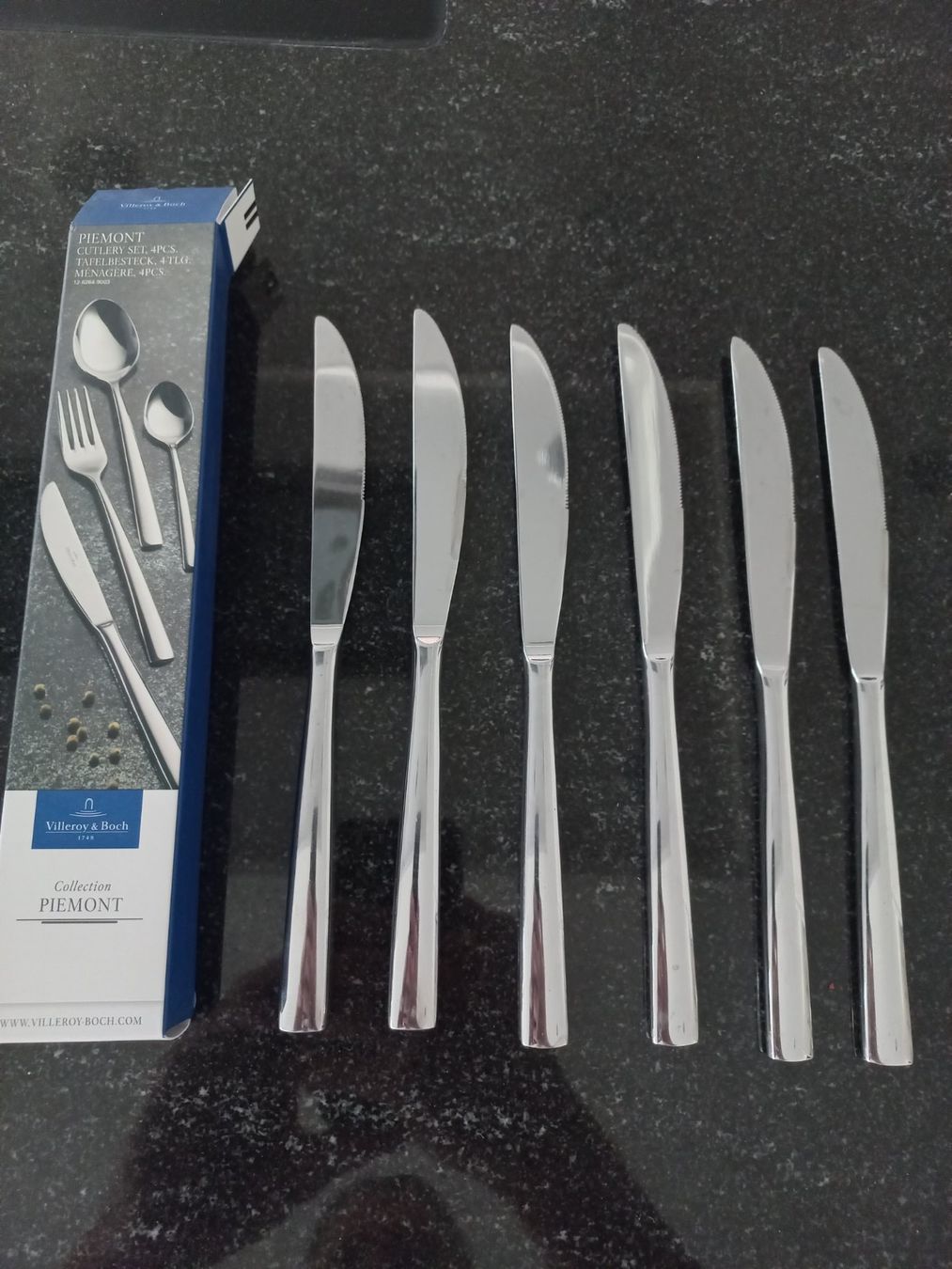 Villeroy & Boch Messer: 6 Messer Villeroy & Boch gebraucht – Gebraucht aus Rüthi (Rheintal) von topseller2027
