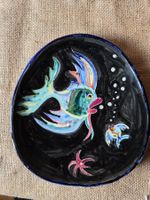 antiker Fisch Teller - Gabriel Schwarzkopf - 1955 - Kunst