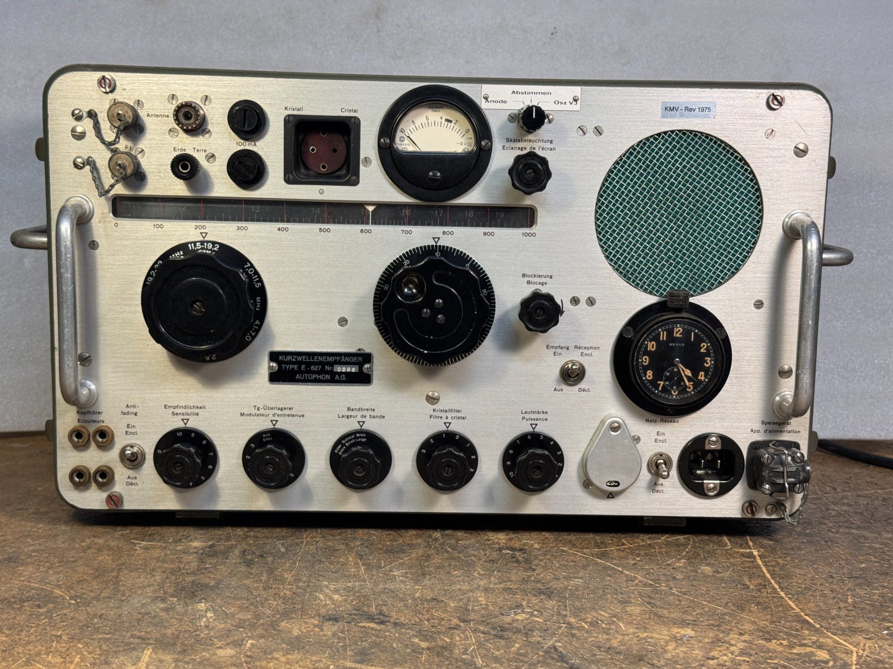 Funktechnik: Empfangsanlage E-627 Autophon – Gebraucht aus Ins von funkflieger 3