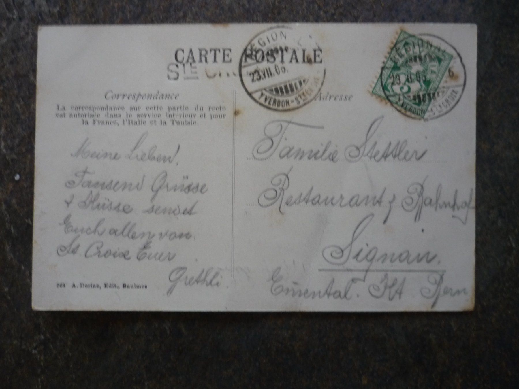 Cartes postales: AK Ste Croix – D'occasion à Langnau i. E. par Laendu7000 1