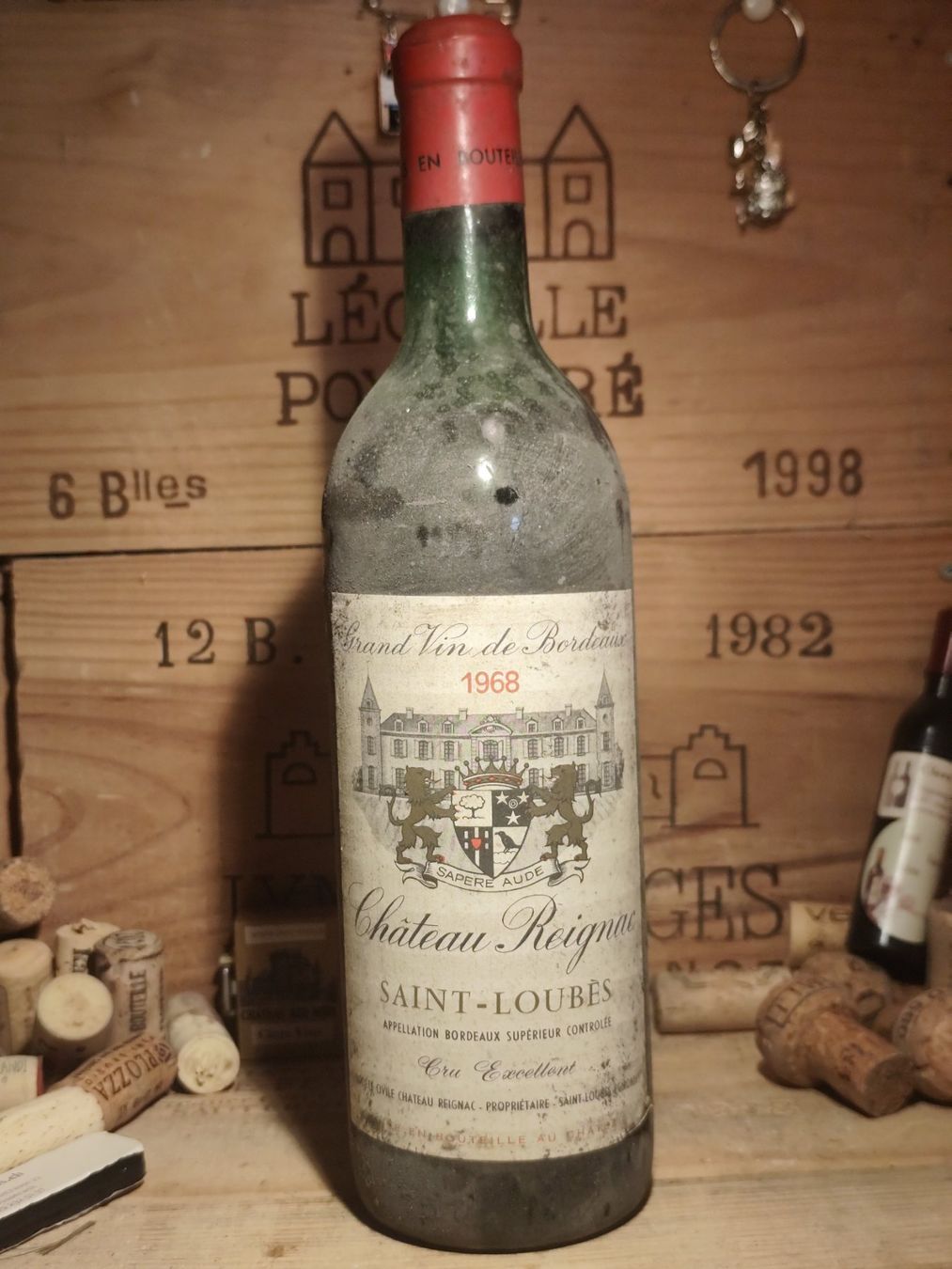 Vino: 1968 Chateau Reignac Cru Excellent – Usato da Büsserach venduto da Vintage-vins 2