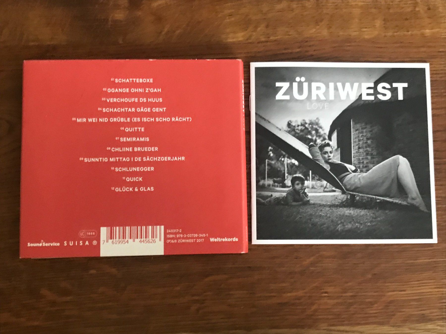 CD: ZÜRI WEST - Love - Rare CD – Usato da Buchs AG venduto da Archie 2