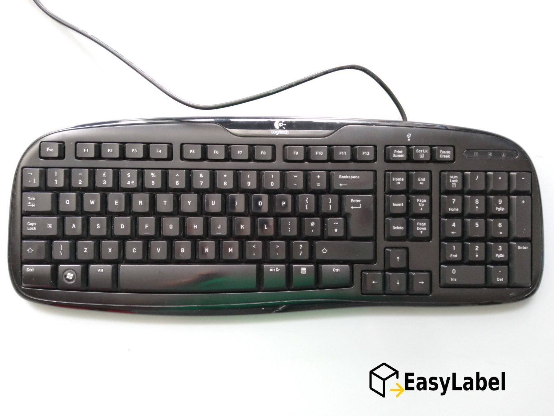 Logitech Tastiere: Logitech Classic Keyboard 200, (EN_UK) – Usato da Glattpark(Opfikon) venduto da easylabel