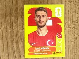 Panini FIFA WM 2026 Sticker: Ismaïl Yüksek TUR 10