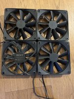 4x Leistungsstarker 140mm PC Lüfter NZXT
