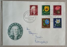 B119) 1958, Pro Juventute FDC Kt 45