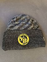 Schwarz/Weiss/Graue Mütze von Young Boys