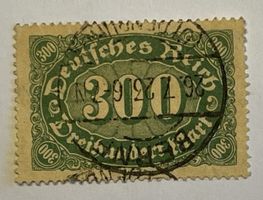 Deutsches Reich Briefmarke 300 Mark