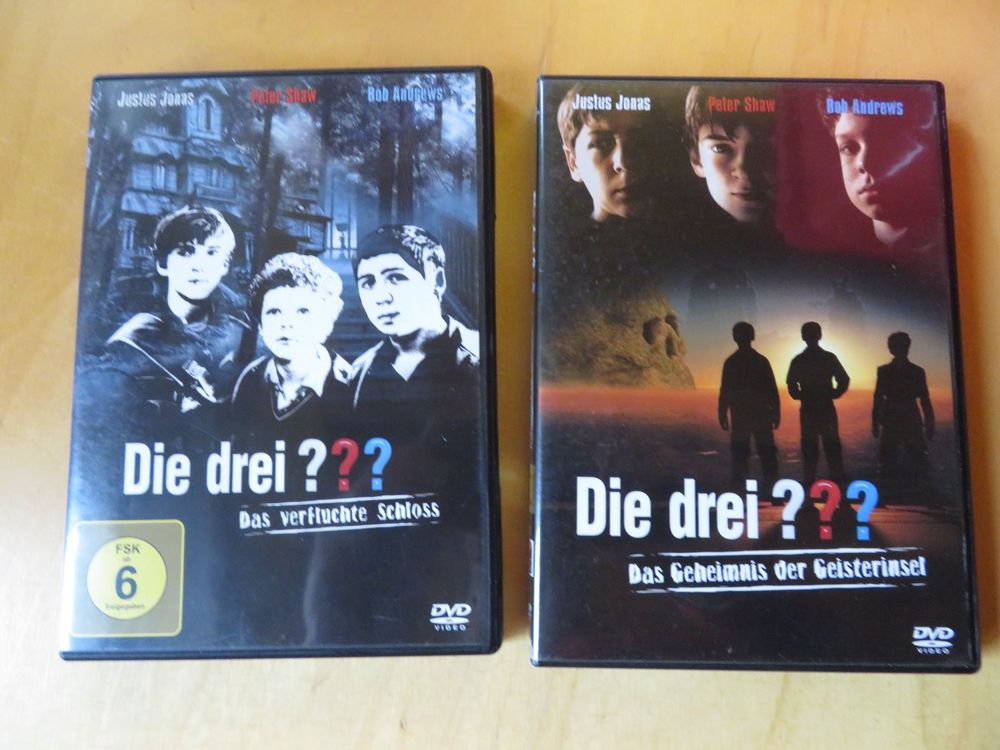 2 DVD Filme: Die drei ??? Fragezeichen (Gebraucht) in für CHF 6 – mit ...