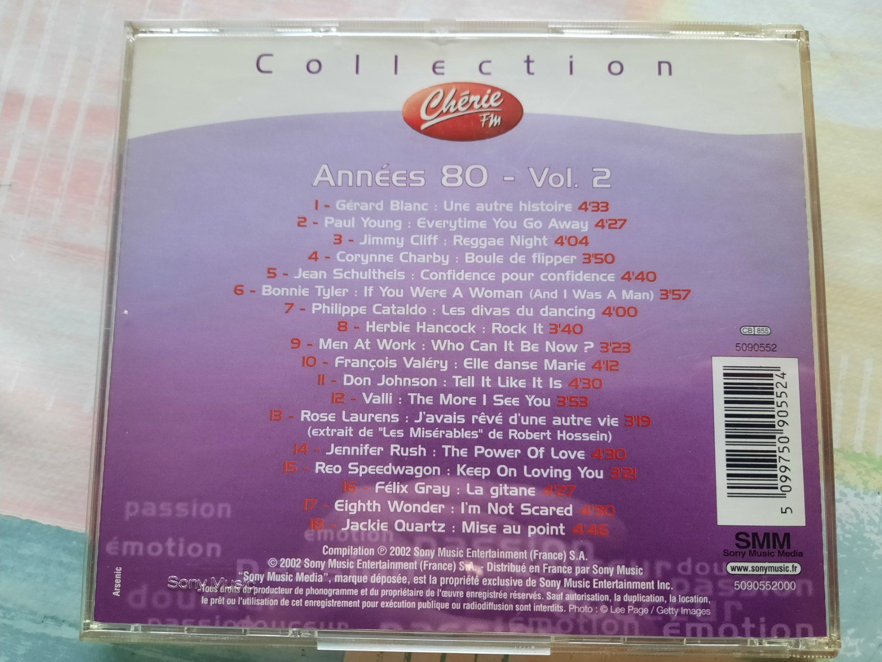 CD: Cd Collection années 80 Chérie FM volume 2 – Usato da Pully venduto da bro_n52j 1