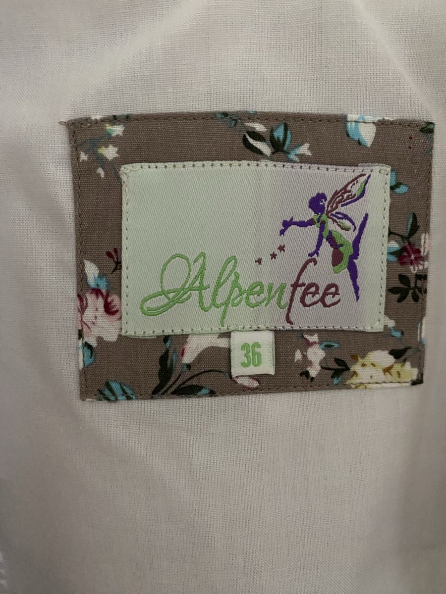Vestiti: Dirndl Alpenfee Blumenmuster grau Grösse 36 getragen – Nuovo (secondo la descrizione) da Kloten venduto da mor_m8mp 8