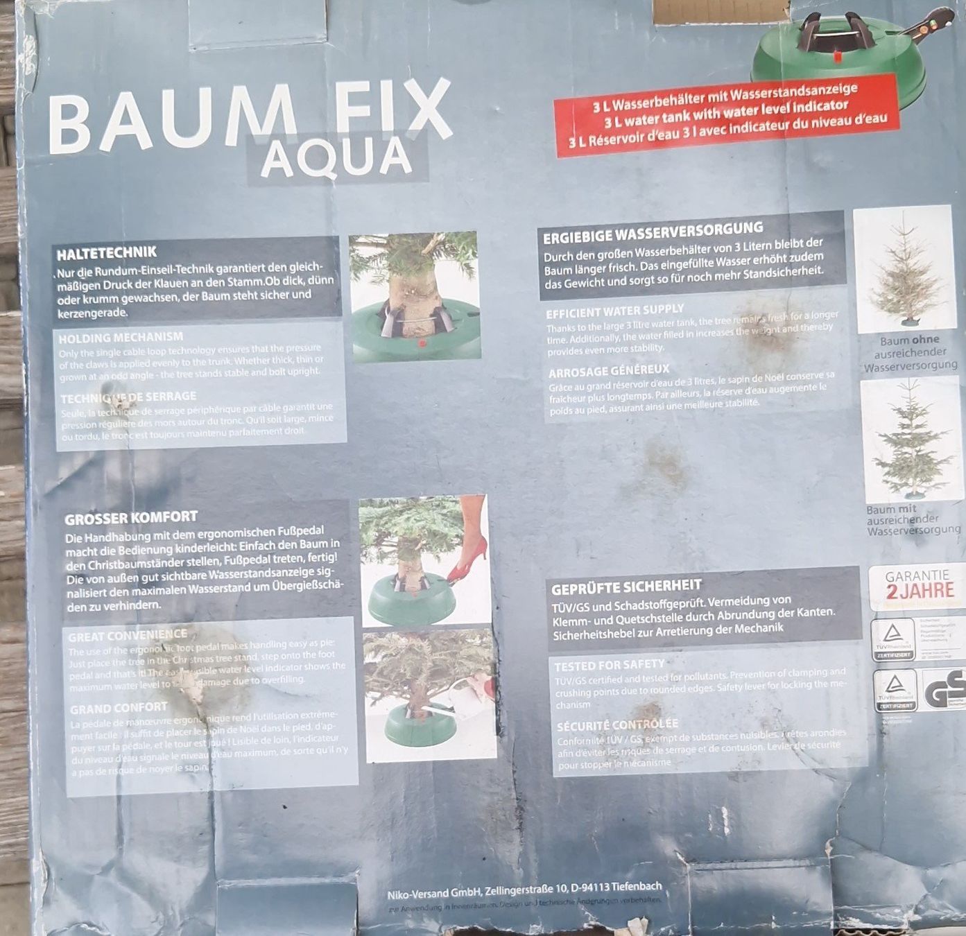 Basi per albero di Natale: WEIHNACHTSBAUM STÄNDER – Usato da KREUZLINGEN venduto da sma_c5fz 3