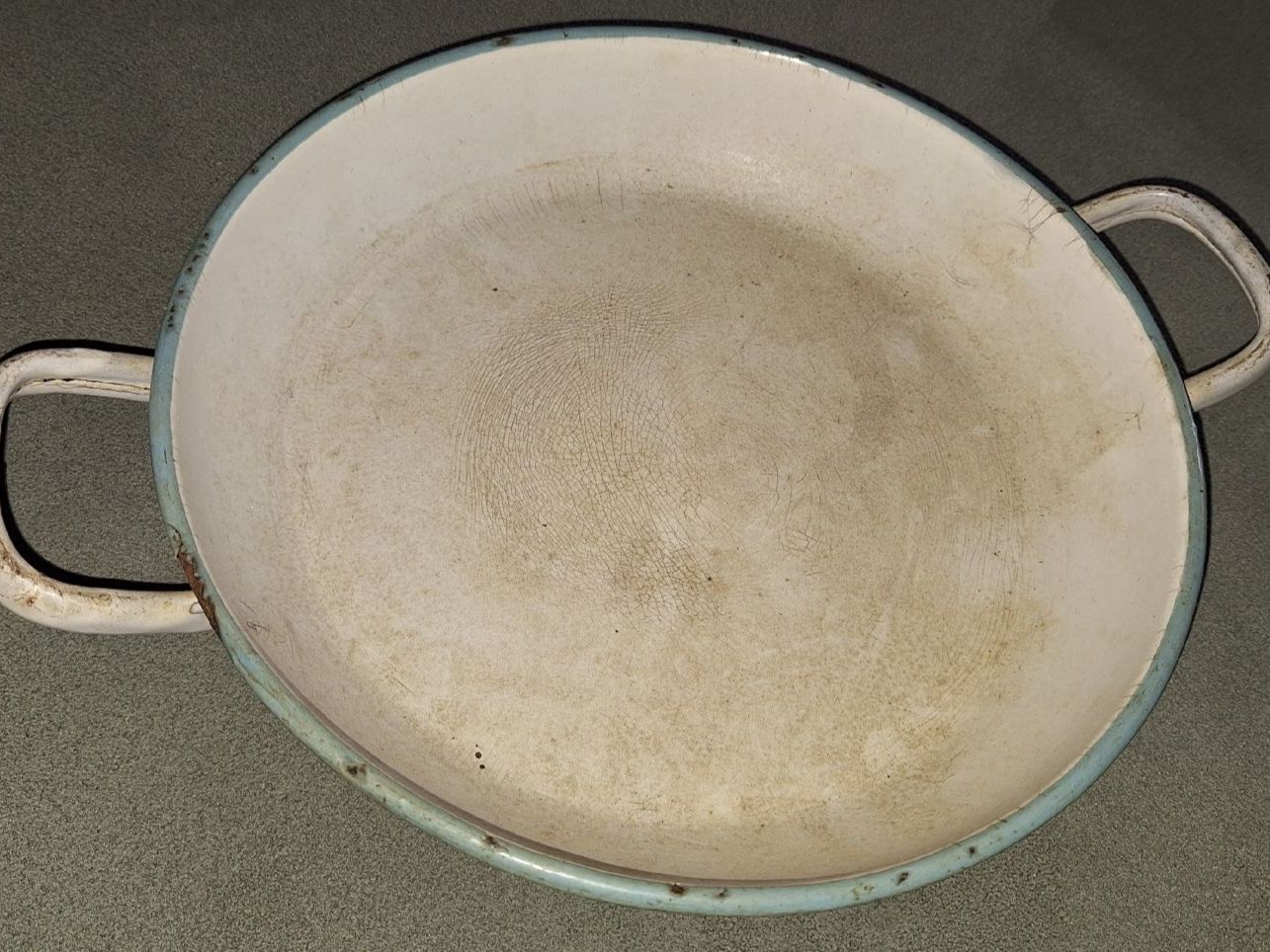 Ciotole: ANTIKE EMAILLE SCHÜSSEL – Usato da spreitenbach venduto da lumbalplatte 8