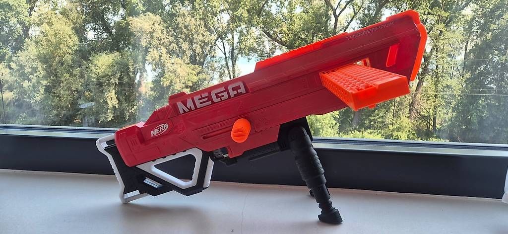 Nerf Spielzeuge: NERF Mega Thunderhawk inkl. 12 Mega Darts – Gebraucht aus Arbon von Ftdata 1