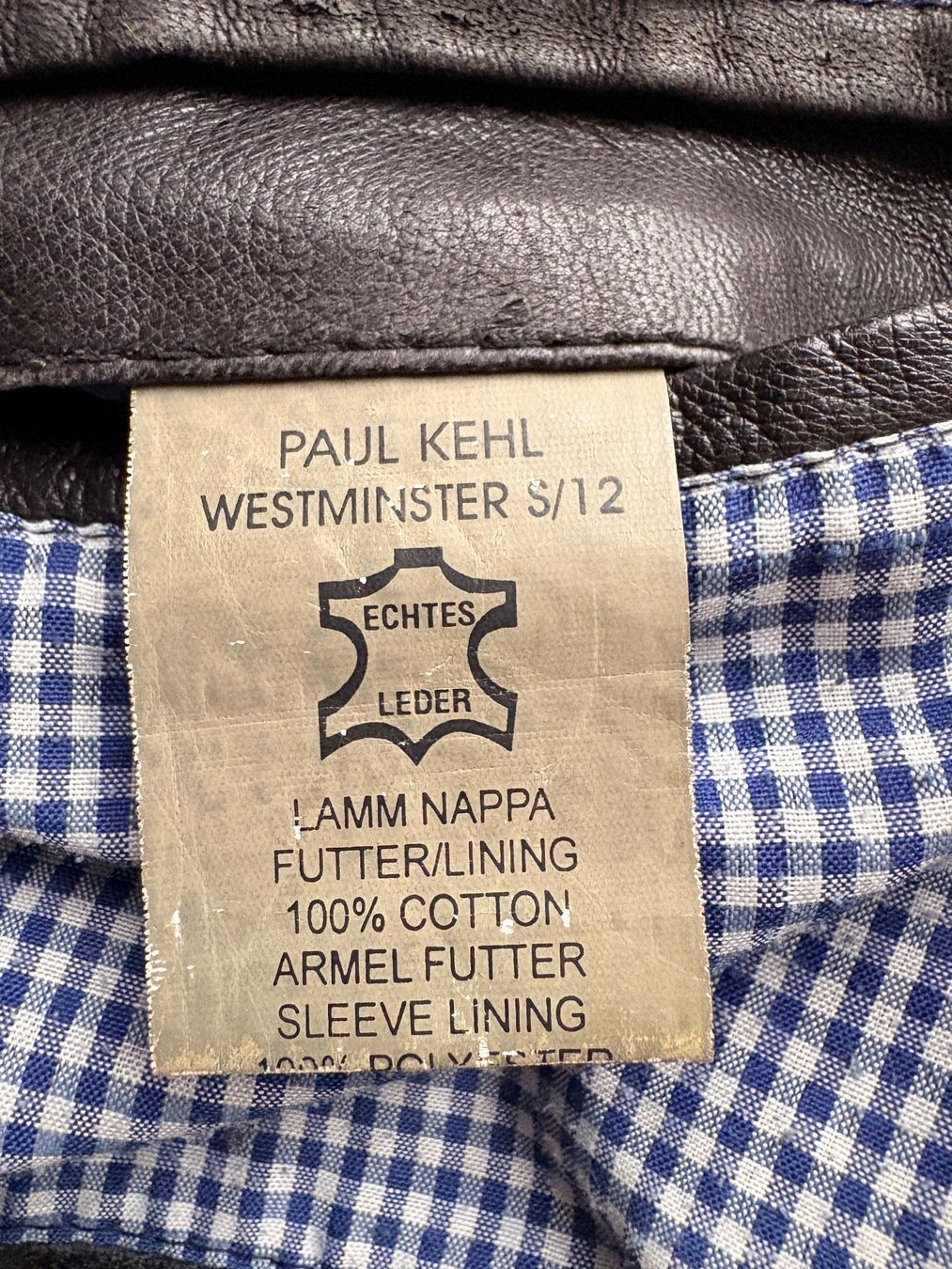 Paul Kehl Giacche: Paul Kehl Lederjacke – Usato da Wigoltingen venduto da _vntg_ 6