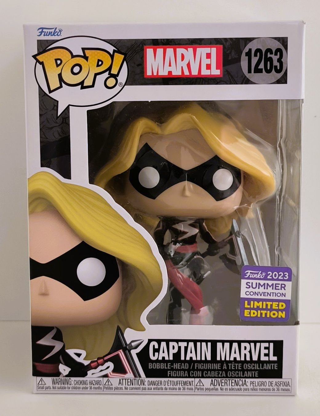 Funko Statuette: Funko Pop 1263 Captain Marvel / Limited Edition – Nuovo e nell'imballaggio originale da Muttenz venduto da hak_dsk9