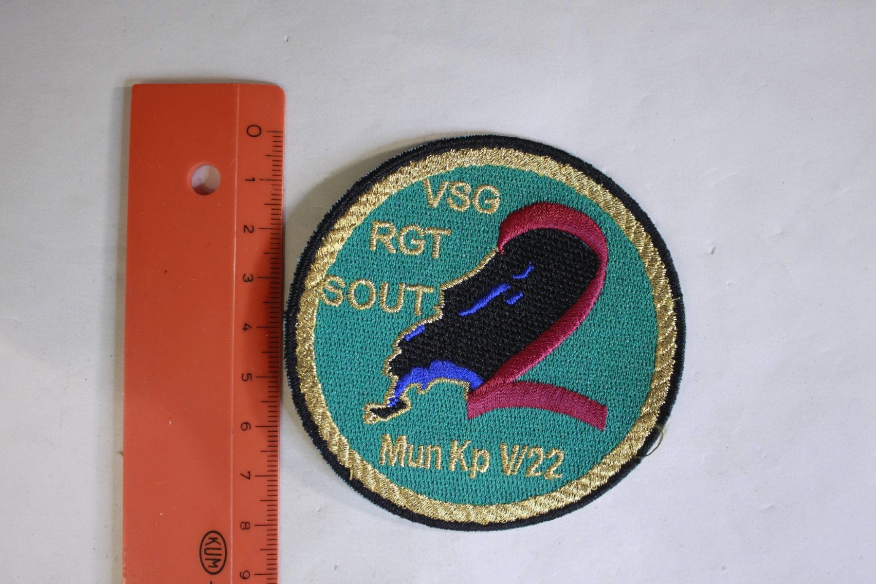 Armée suisse Plaquettes & Badges: Mun Kp V 22 – D'occasion à La plaine par 762