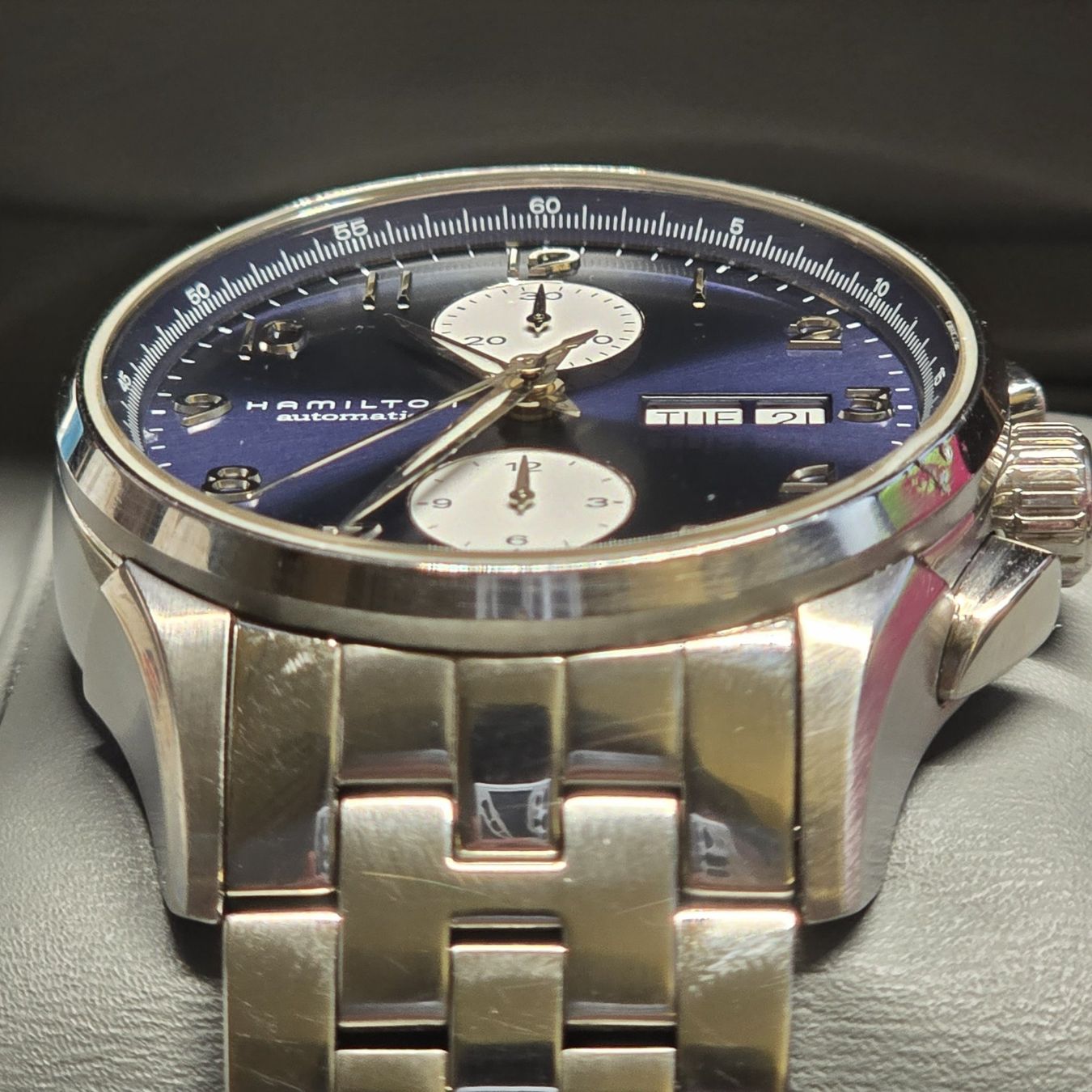 Hamilton Orologi: Hamilton Jazzmaster Maestro Auto Chronograph 41mm – Usato da Winterthur venduto da Haisik 7