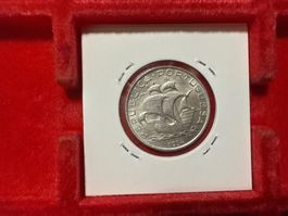 Silbermünze Portugal 5 Escudos 1934, Top Zustand!