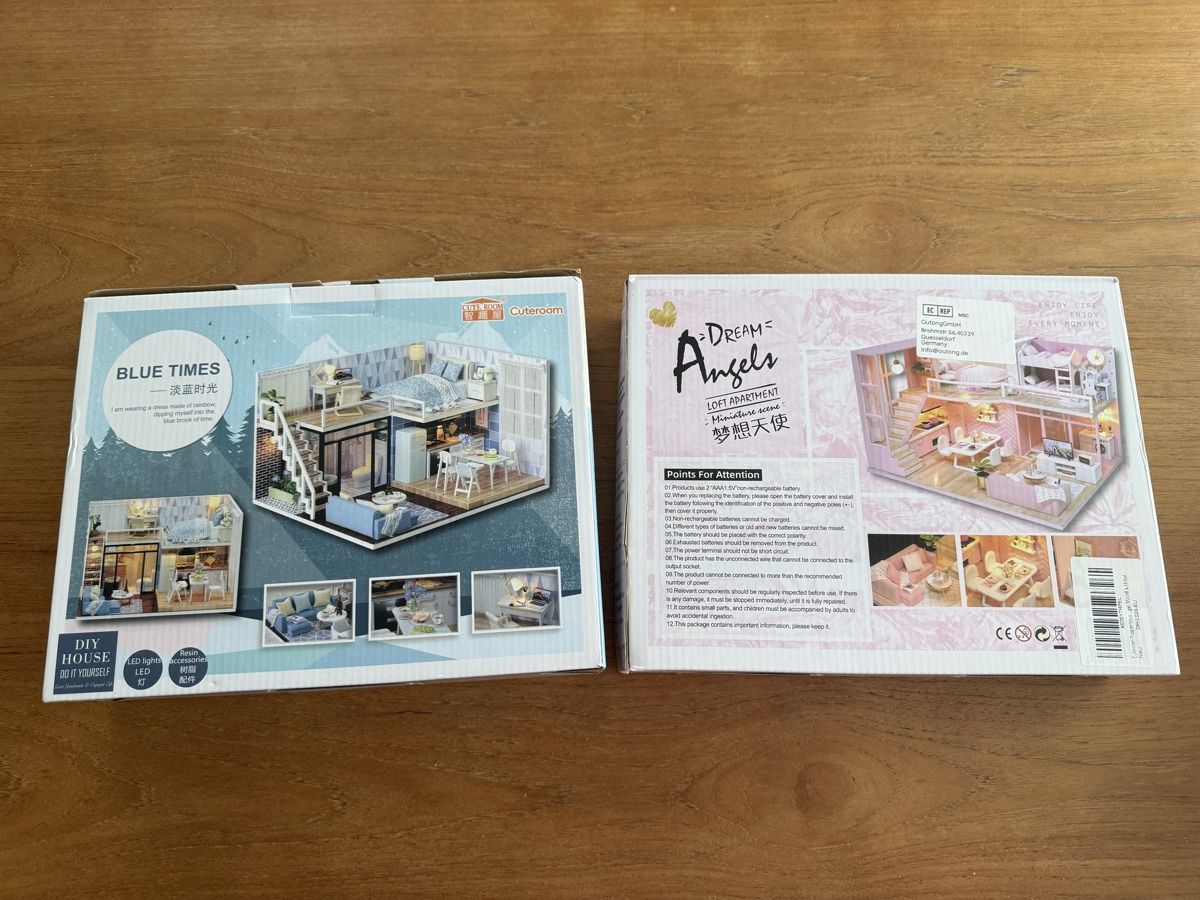 Kit bricolage: DIY House Cute Room – Nuovo e nell'imballaggio originale da Winterthur venduto da tanscha