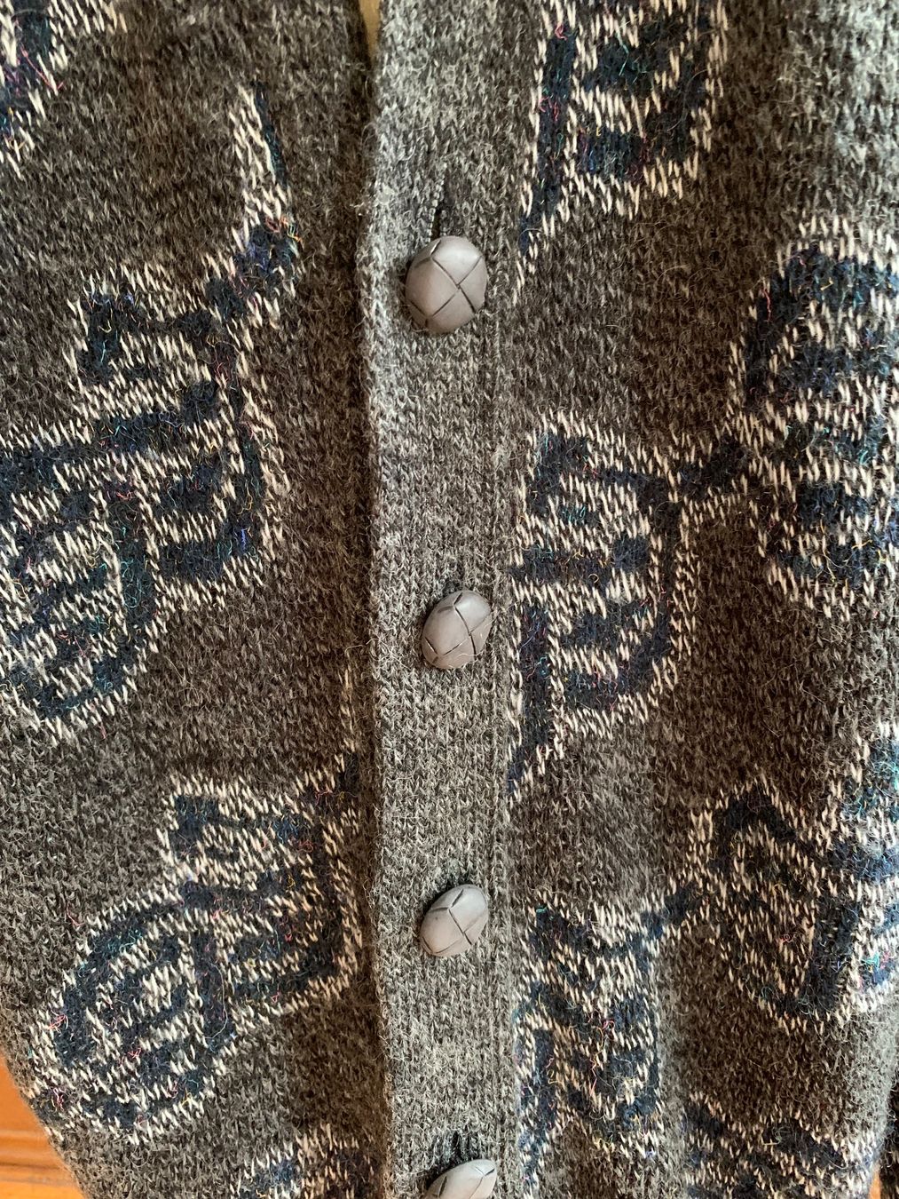 Jacken: VINTAGE`80-90 Strickjacke  Größe: L – Gebraucht aus Interlaken von Bona55 2