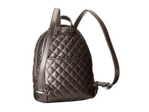 Michael Kors Zaini: Original MICHAEL KORS Rucksack Tasche Leder Platin Metallic – Usato da Suhr venduto da 1stclass 4