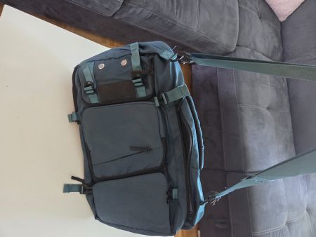 NEU! Reisetasche blau mit Schultergurt