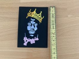The Notorious BIG Biggie Patch Sticker Aufnäher Hip Hop Rap