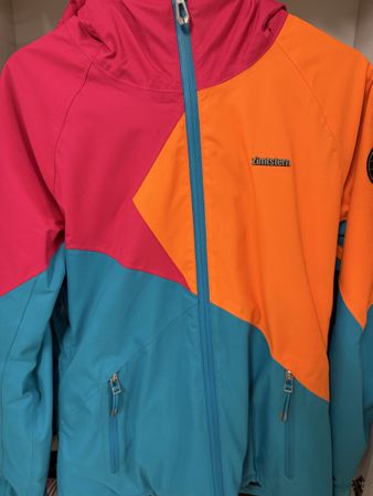 Zimtstern Ski-/Snowboardjacke Damen M – Winterjacke bunt