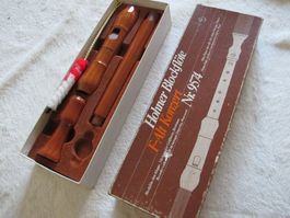 Hohner Blockflöte F-Alt Konzert 9574 Recorder In Origina Box