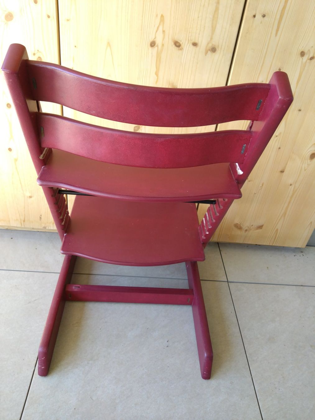 Stokke Seggioloni: Stokke Tripp Trapp in rot – Usato da Schenkon venduto da kkm2 3