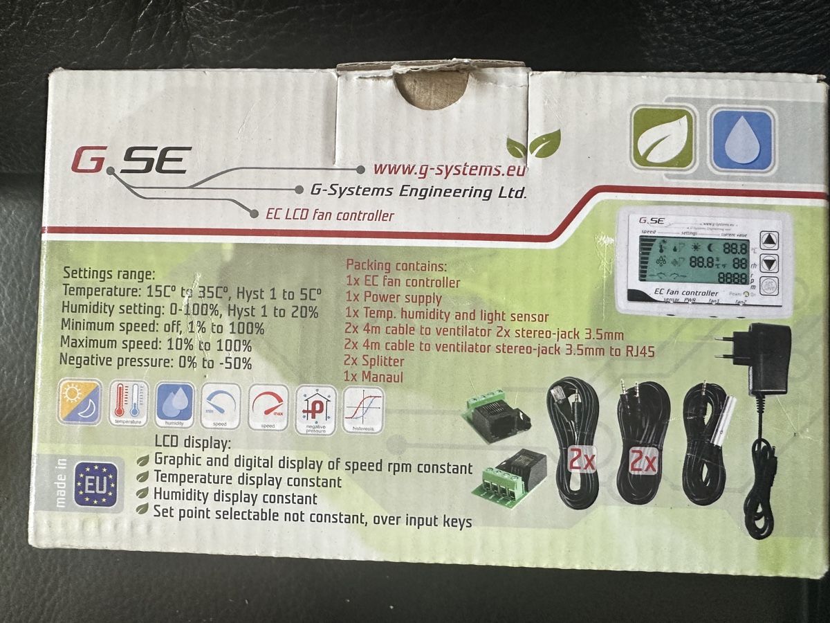 Sistema di controllo: GSE ec fan controller/Lüftungsteuerung – Nuovo e nell'imballaggio originale da Arisdorf venduto da wha_2ht8