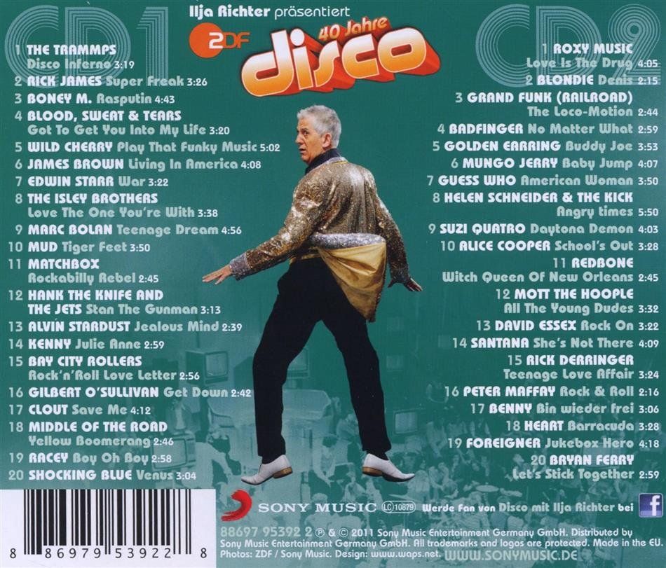 CD: Disco mit Ilja Richter - Disco Inferno (2 CDs) – Nuovo (secondo la descrizione) da Baden venduto da lattemiele 1
