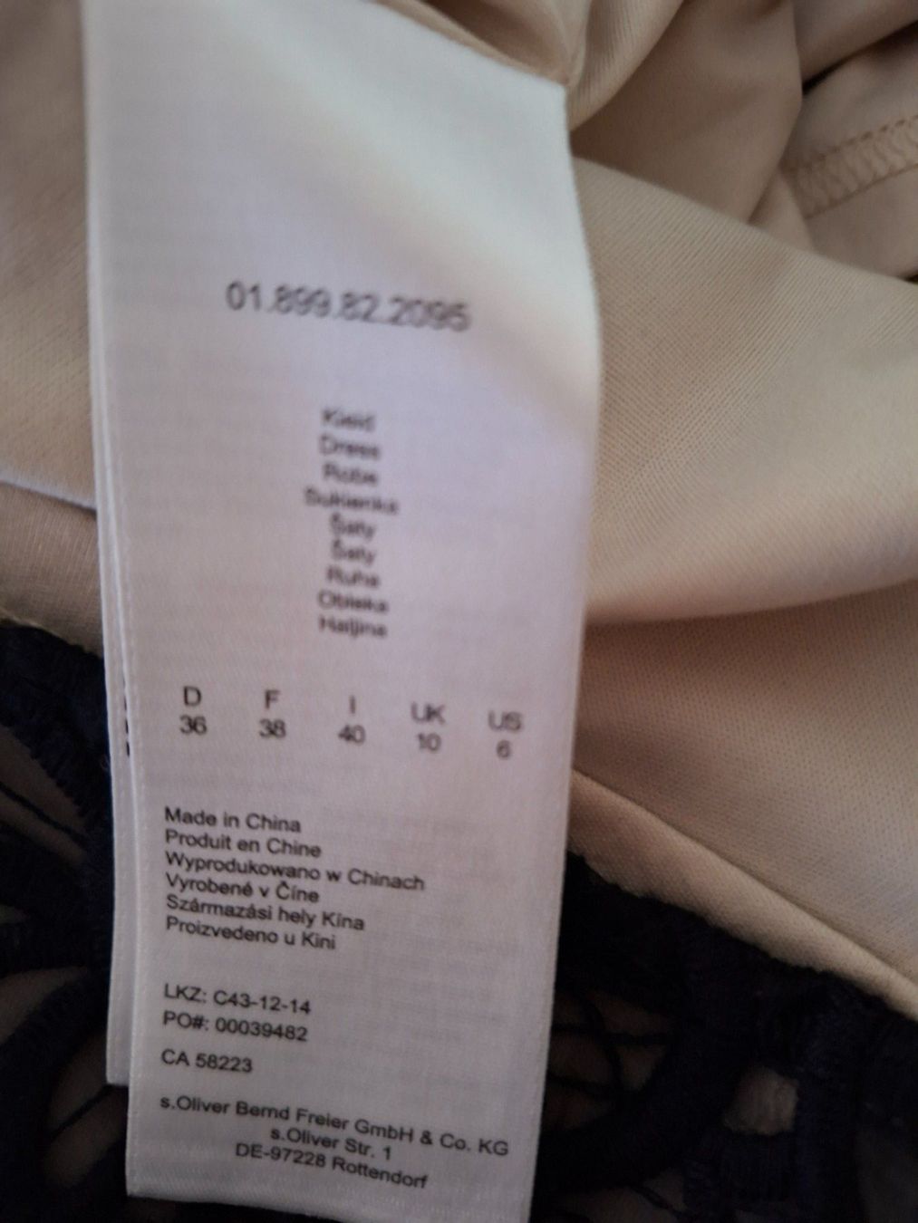 S.Oliver Kleider: S.Oliver Black Label Kleid schwarz – Neu (gemäss Beschreibung) aus Unterentfelden von hofa01 3