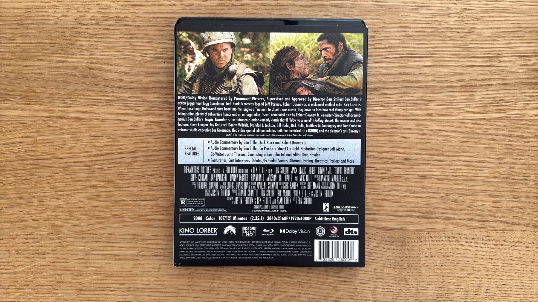 Alle DVDs: Tropic Thunder - 4K UHD Blu-Ray – Gebraucht aus Wallisellen von Art_Vendorlay 1