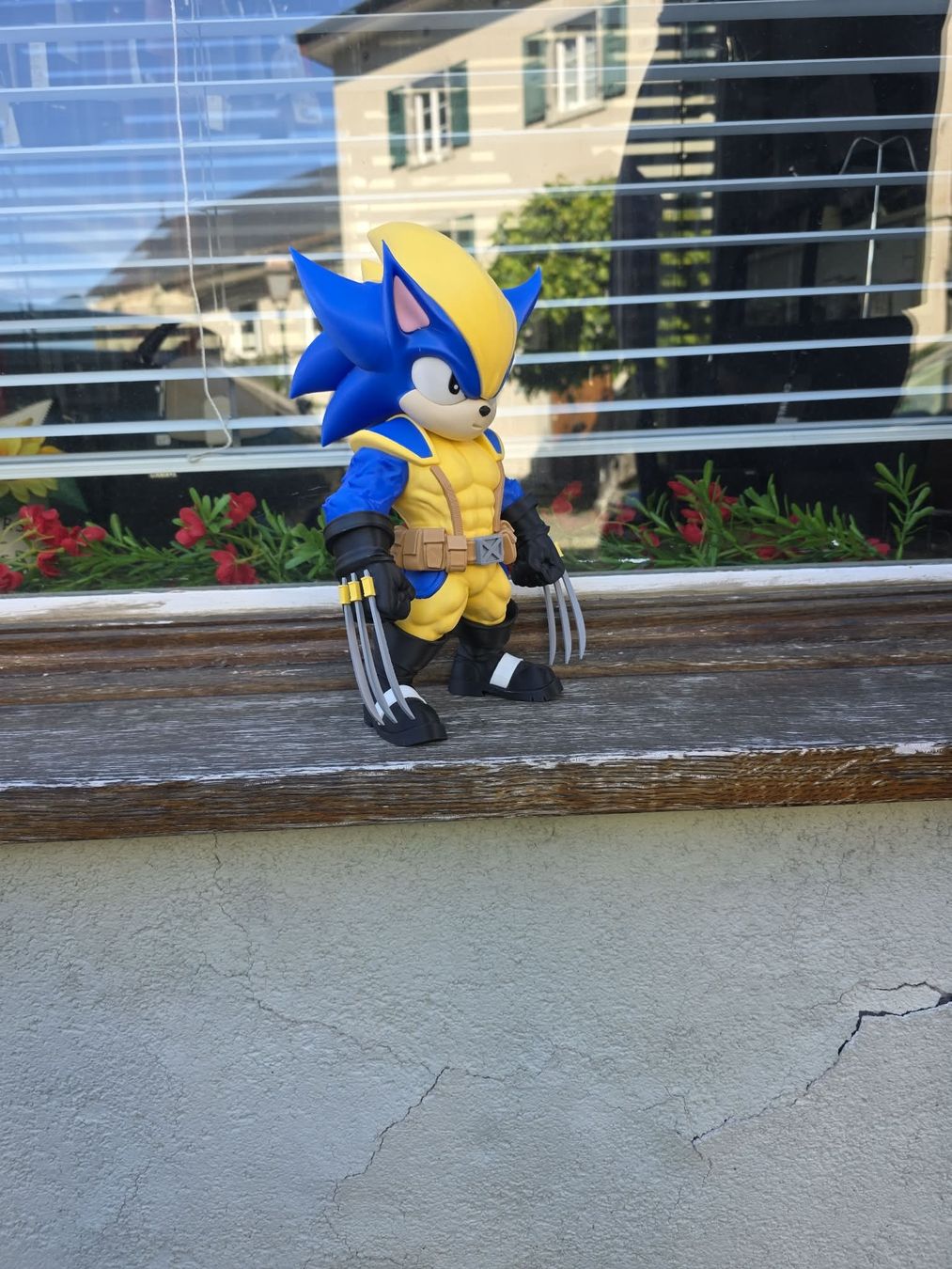 Statuette: Sonic x Wolverine Crossover Figur 3D 27cm – Nuovo (secondo la descrizione) da Aigle venduto da MagieFusion_3D 2