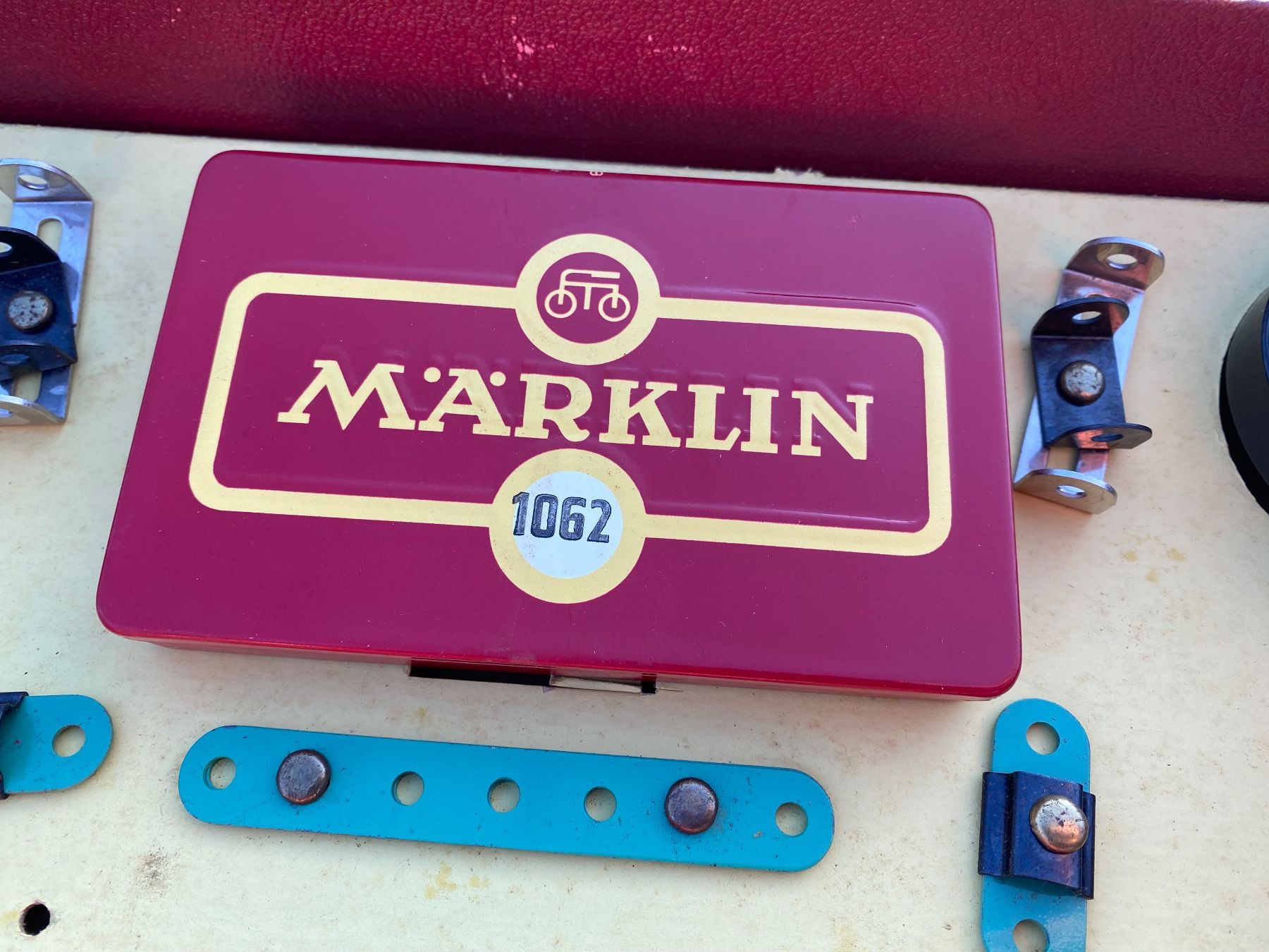 Kit di costruzioni: 2 schöne alte Märklin Elex Experimentierkästen – Usato da Feldbach venduto da Olive1 6