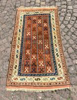 💚 ANTIKER TEPPICH 87 x 155cm 💚  SCHWEIZER SAMMLUNG