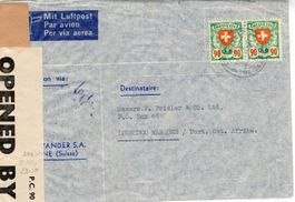 Zensurbrief von Dr. Wander nach Ost Afrika 1942
