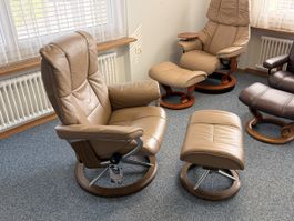 Stressless Sessel -Set neuwertig mit 65% Rabatt‼️