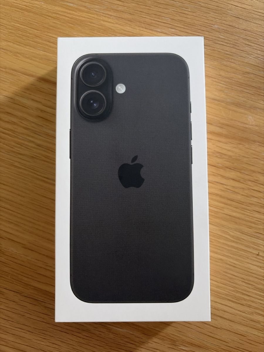 Apple Portables: IPhone 16 (Schwarz 128 GB) – Neuf avec emballage d'origine à Windisch par and_w297
