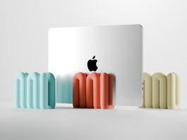 Macbook Laptop Ständer vertikal Wibble Organisch