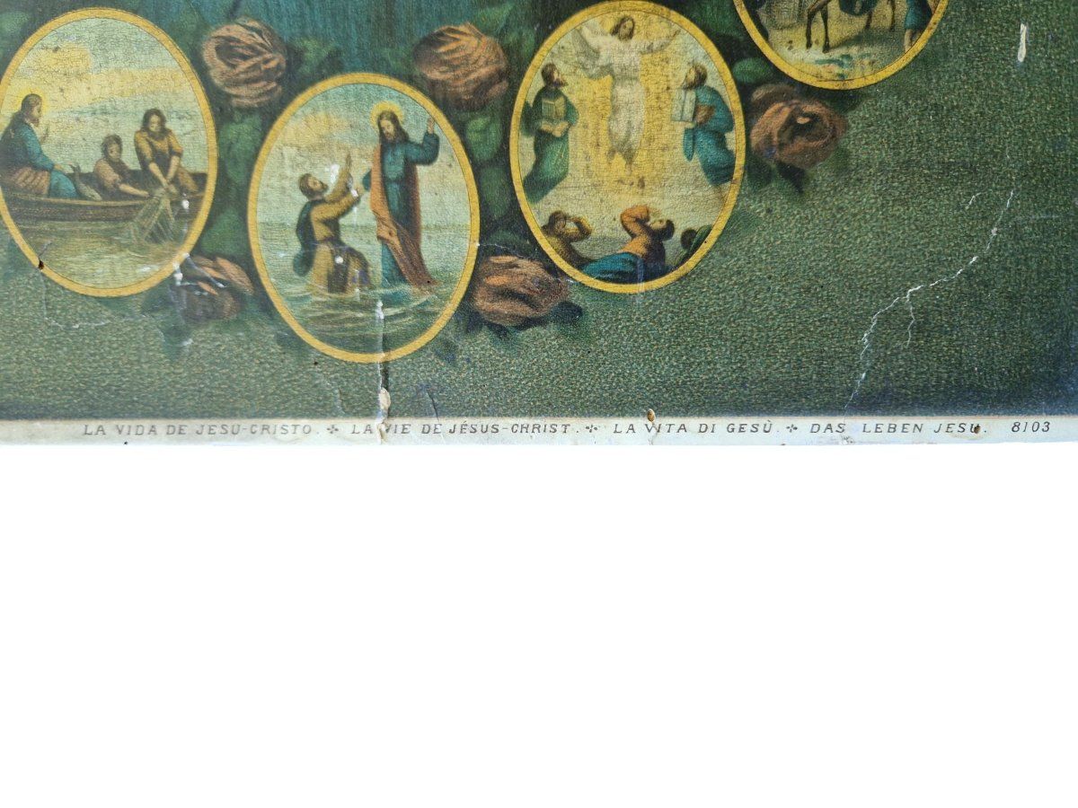 Grafica & Litografie: Lithographie Jesus – Usato da Mörschwil venduto da antiksalon21 6