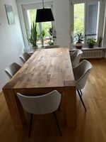 Massivholztisch Eiche geölt rechteckig wie neu